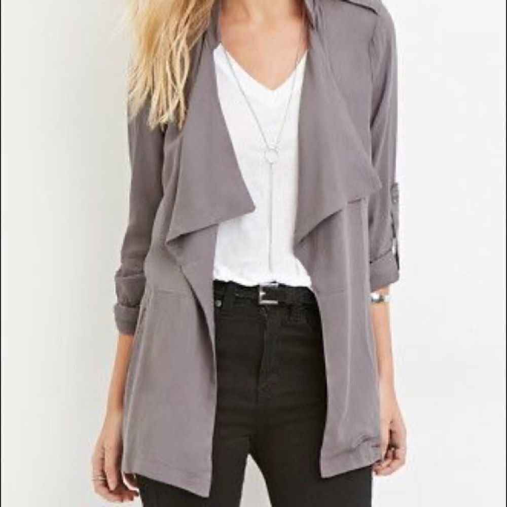 ✨HP✨JONES New York Drapery Open Jacket ✨